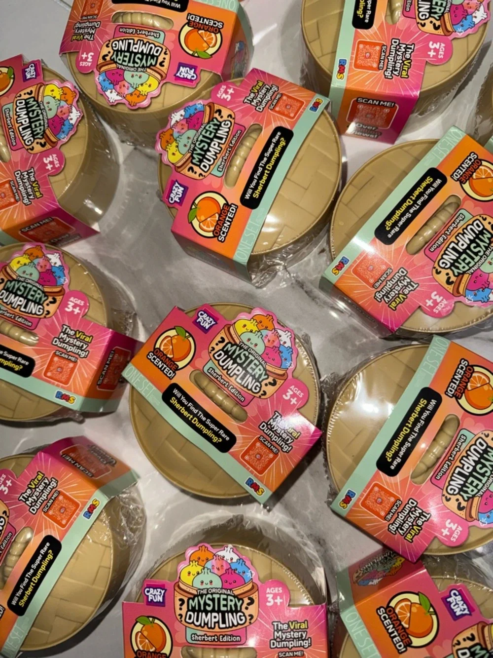 RMS mystery dumpling Sherbert Edition Orange Scented Surprise Toy